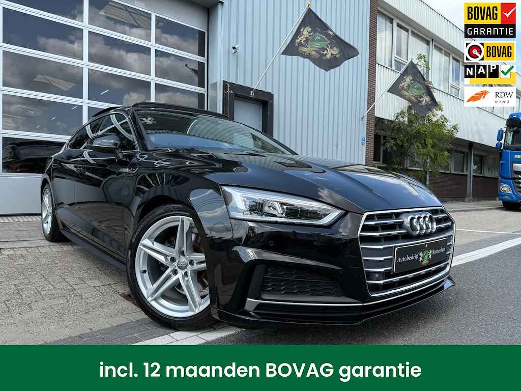 Audi A5 Sportback 40 TFSI Sport S-Line Edition 3x S-Line 7-BAK S-Tronic Automaat 140kW/190PK ECC/PDC V&A/CAMERA/LED V&A/XENON/LMV-18/NAVI/LEER/ALCANTARA/VIRTUAL COCKPIT PANORAMADAK